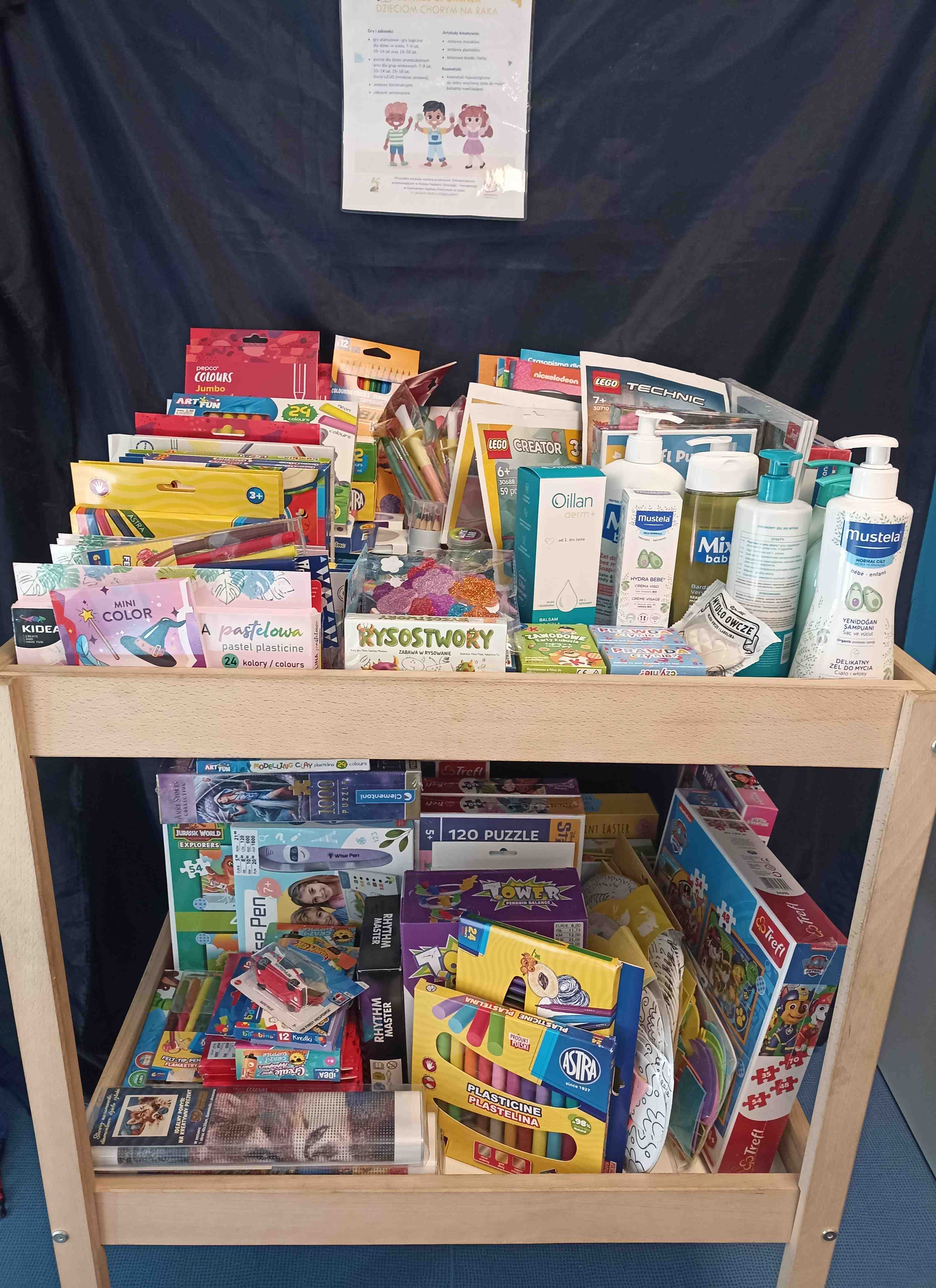 Zbiórka rzeczowa dla podopiecznych Fundacji KRWINKA